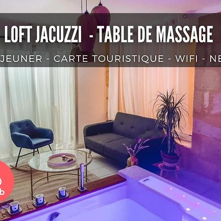 Nuit D'Exception - Loft Avec Jacuzzi Apartman Bordeaux Kültér fotó